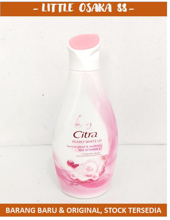 Gambar Citra Hand & Body Lotion 60 ml Pink-Mutiara atau Kuning-Bengkoang - Mutiara dari Little Osaka 88 undefined Tokopedia