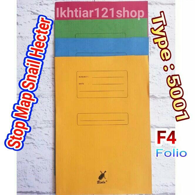 Gambar Map Kertas F4/A4 Snail Hekter/Stop Map Kertas Snail Hecter Type 5001 - Kuning dari IKHTIAR AJA undefined Tokopedia