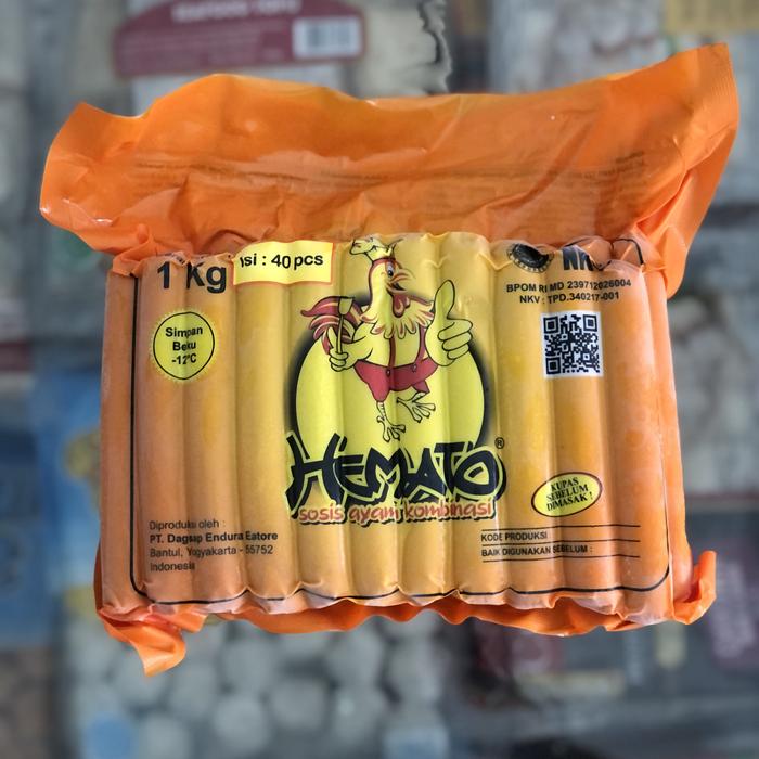 Gambar Hemato Sosis Ayam 1kg isi 40 - isi 40 dari BintangFrozen121 undefined Tokopedia