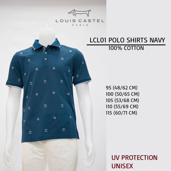 Jual Baju Branded Unisex - LOUIS CASTEL 01 POLO SHIRTS NAVY - Jakarta Barat  - Boss Productions :) | Tokopedia
