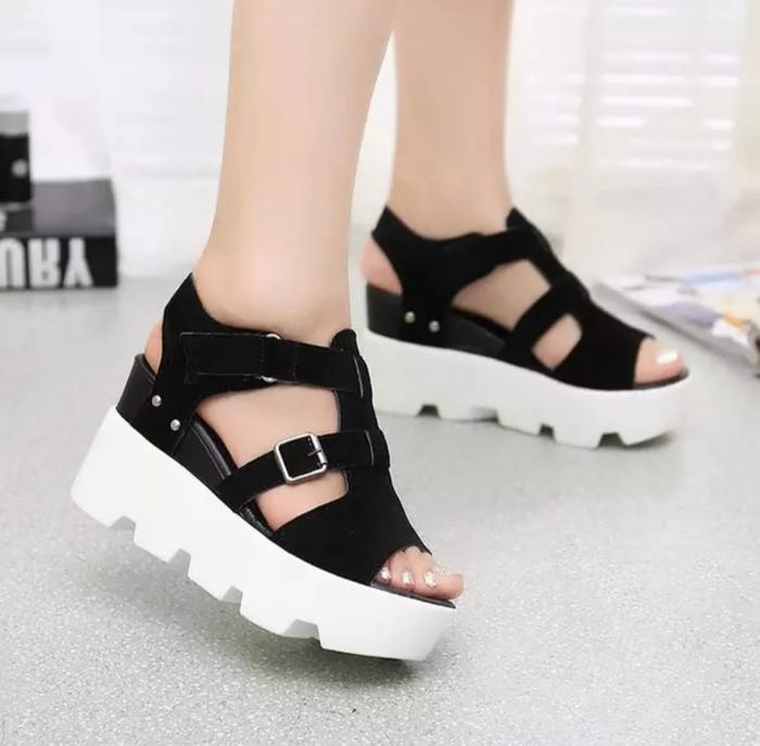Gambar fdls06 hitam - Hitam, 36 dari pw_shop88 undefined Tokopedia