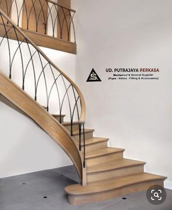 Jual Railing Tangga Besi dan Kayu minimalis - Jakarta Utara - UD ...