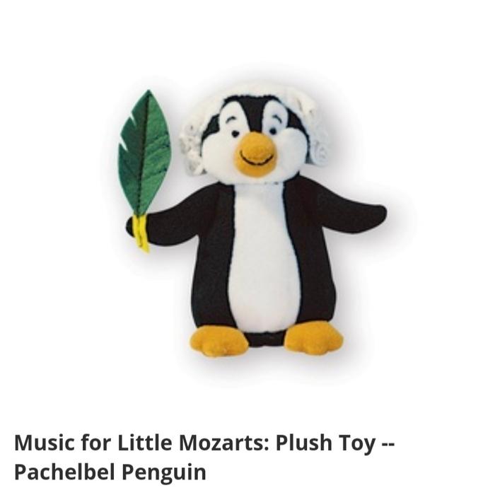 Gambar Boneka Plush Toy Music for Little Mozarts Alfred Piano - Pachlbl Penguin dari Woodenbox undefined Tokopedia