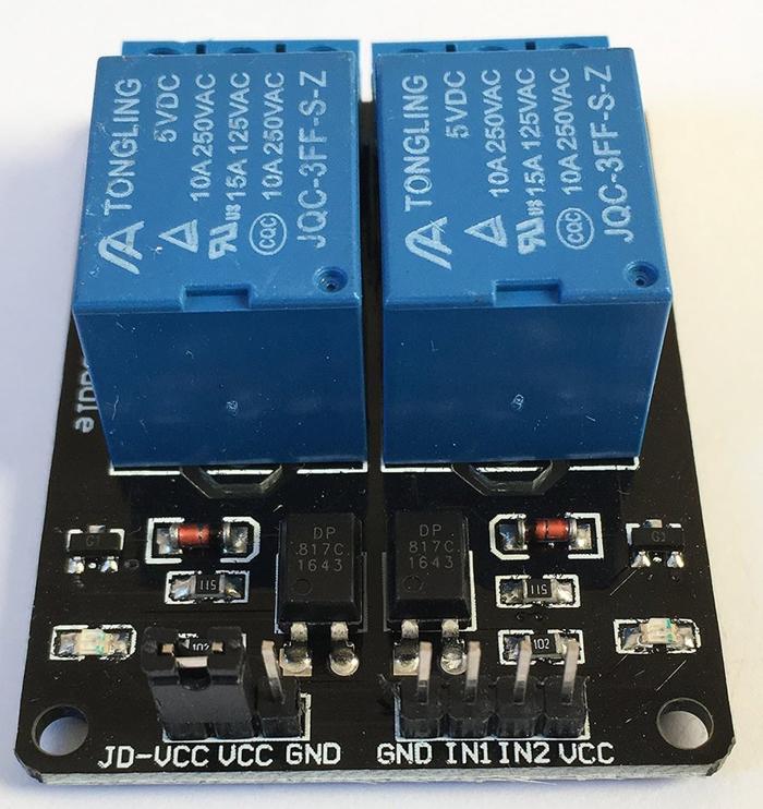 Gambar MODUL RELAY 2 CHANNEL 5V OPTOCOUPLER ( ARDUINO ) - LOW TRIGGER dari ARDUSHOP.ID undefined Tokopedia