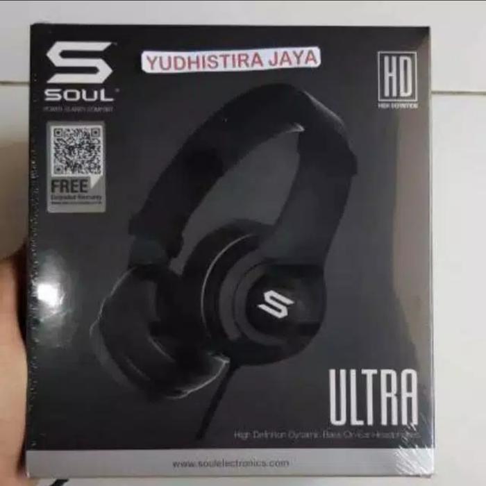 Gambar Headphone Soul ULTRA High Definition On-ear Dynamic Bass Original dari YK Store22 undefined Tokopedia