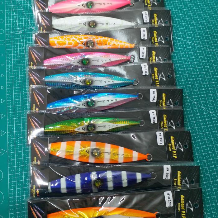 Jual Metal Jig JIGGING MASTER 100gram short diamond Jakarta