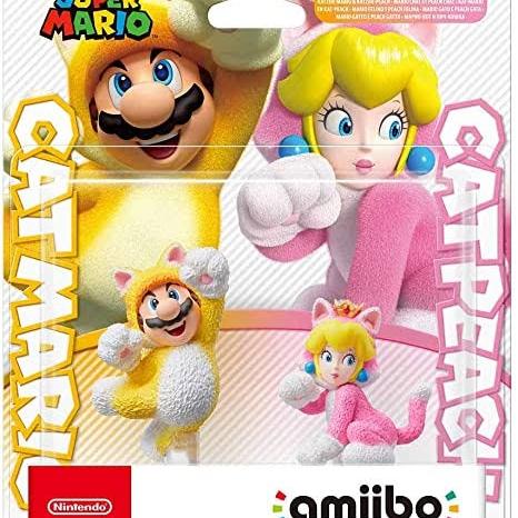 Gambar AMIIBO CARD Super Mari0 3d World Bowser's Fury (Set 5 Card) Cat Mari0 - CAT MARIO&PEACH dari Soundeight undefined Tokopedia
