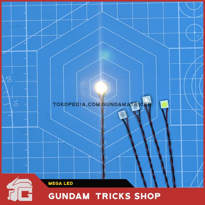 Gambar Mega LED untuk Diorama, Model kit & Hobby - warm white dari Gundam Tricks Shop undefined Tokopedia
