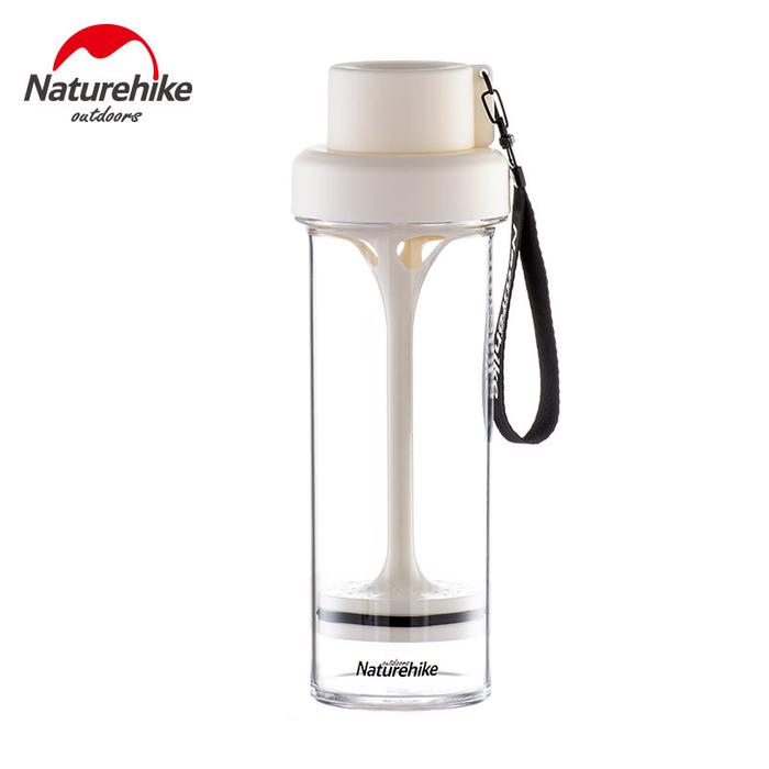 Gambar Botol Minum Infuser NH19S003-B Infused Water Sport Bottle Air Minum - 400ml, Putih dari Nayaka Outdoor undefined Tokopedia