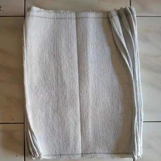 Gambar Kain pel Lap biru dan putih - Putih dari Baraya Jaya Sadaya undefined Tokopedia