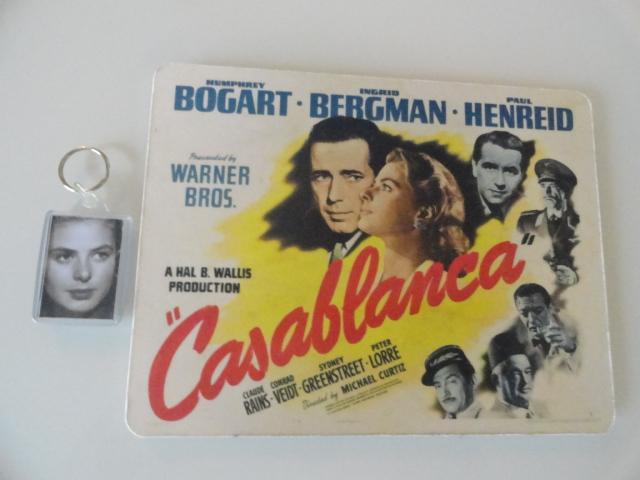 Gambar Ingrid Bergman Mouse Pad Keyring Set Casablanca Hollywood Romance Film dari British Luxury undefined Tokopedia