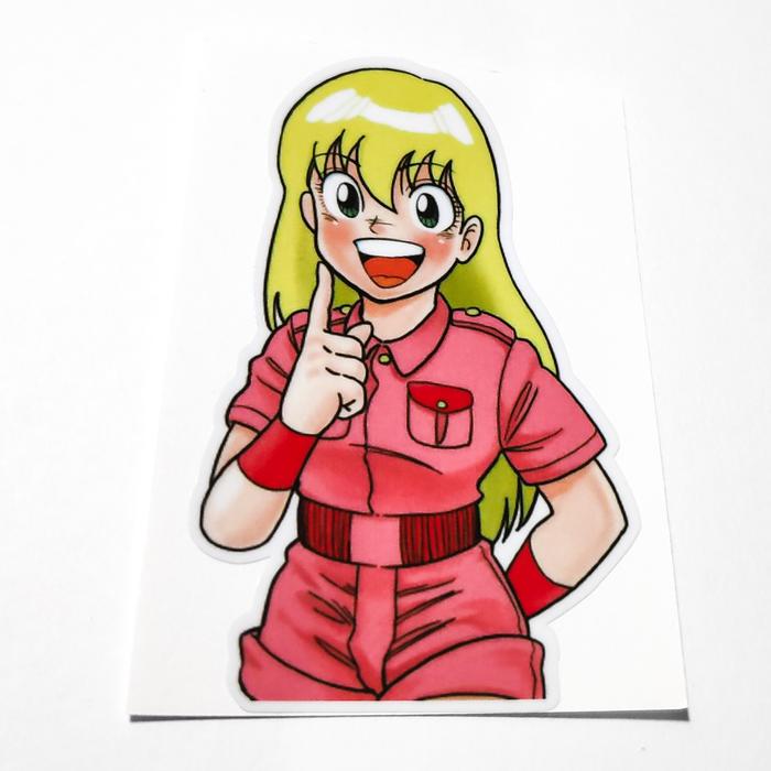 Gambar Stiker Karakter Anime Lets and Go series Tamiya Mini 4WD Part 02 - Rinko Blonde, 6 x 4 cm dari SainDesign undefined Tokopedia