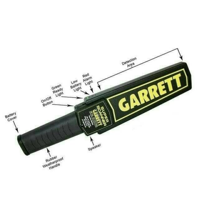 Gambar Hand Metal Detector Garrett dari Karisma Jaya Pratama undefined Tokopedia