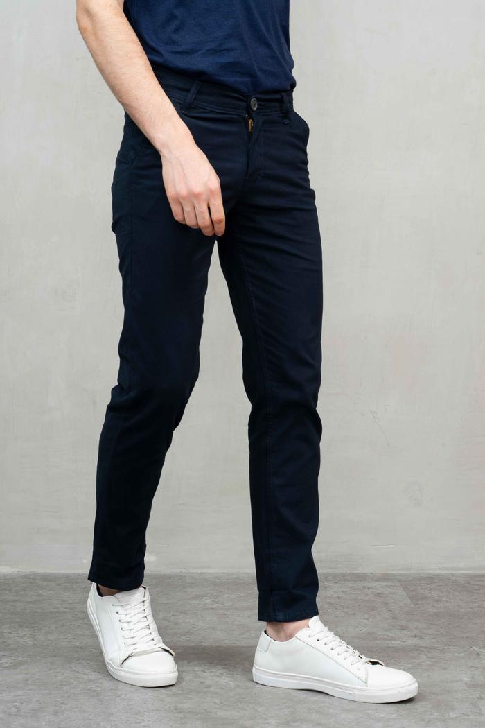 Gambar Celana Panjang chino slim fit navy blue chino pants bahan stretch - 37 dari House of Cuff undefined Tokopedia
