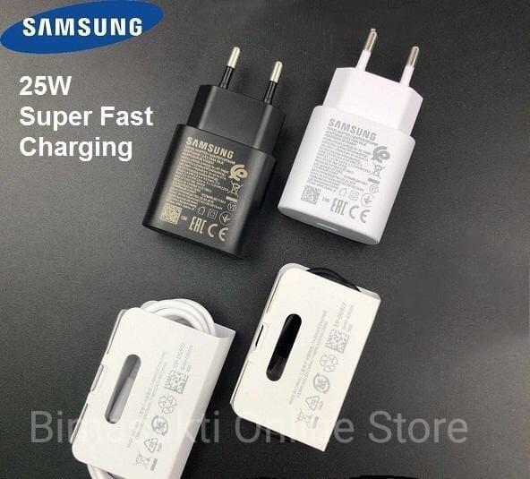 Jual CHARGER SAMSUNG A51 25W SUPER FAST CHARGING USB C TO C Kota