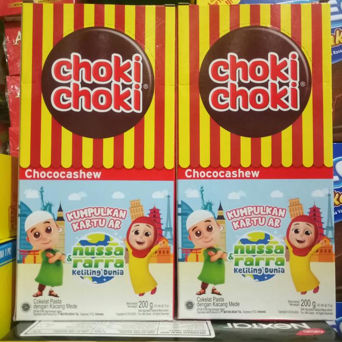 Jual Choki Choki Chococashew 20pcs 1 Box Jakarta Barat Bunda Alifba Tokopedia