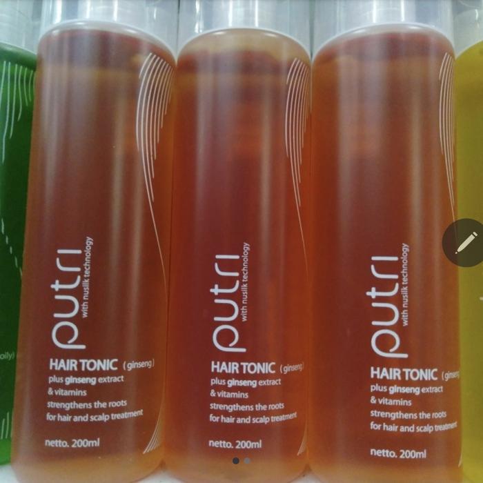 Gambar hair tonic putri normal/ginseng/hijau 200ml - ginseng/orange dari ER Beauty88 undefined Tokopedia