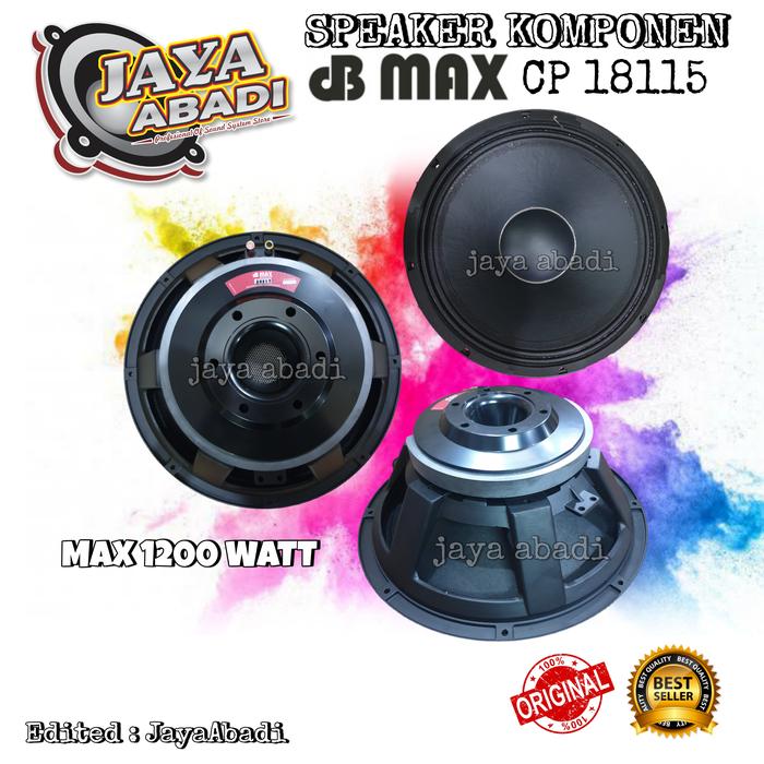 Jual SPEAKER KOMPONEN 18 inch dB Max Cp18115 ORIGINAL Kota