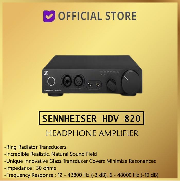 Jual Sennheiser HDV 820 HEADPHONE AMPLIFIER HDV820 - Hitam - Jakarta  Selatan - DUNIA COMPUTER \u0026 SERVICE | Tokopedia