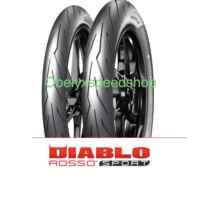 Gambar Ban Pirelli Diablo Rosso Sport 100/80 ring 17 dari AKUN DI TUTUP OLEH SISTEM1 undefined Tokopedia