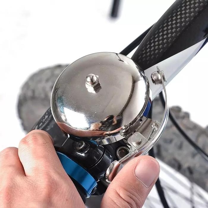 Gambar BEL BELL SEPEDA CLASSIC BUNYI TING TING NYARING - silver dari Bro&SisStore undefined Tokopedia