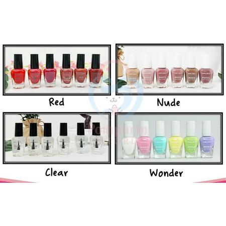 Gambar IMPLORA NAIL POLISH NEW - IMPLORA KUTEK WONDER / NUDE / CLEAR / RED - BENING (SATUAN) dari yuone store OL undefined Tokopedia