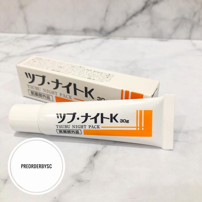 Gambar Tsubu Night Pack Milia Remover 30g - box dari preorderbys undefined Tokopedia
