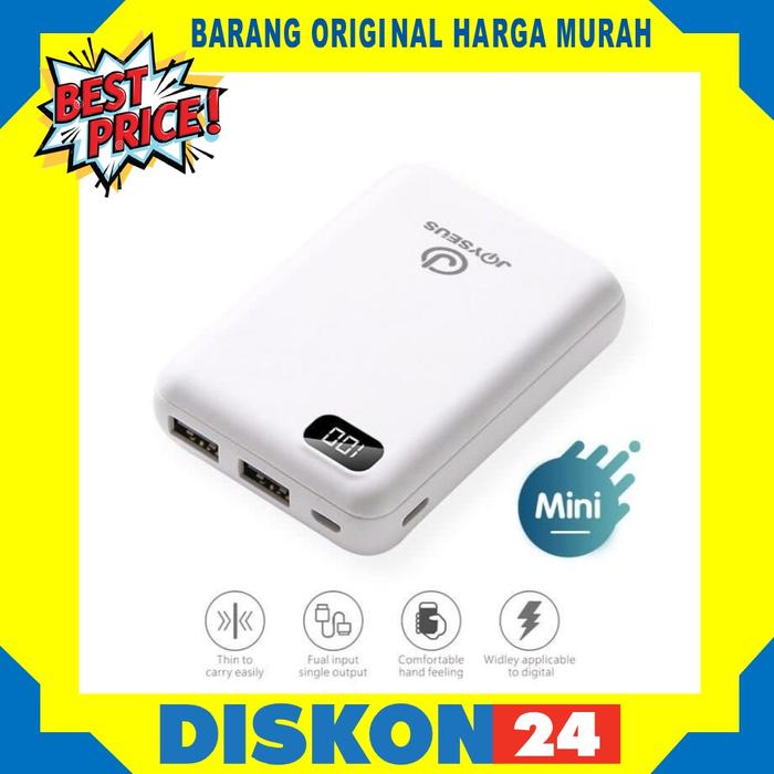 Gambar JOYSEUS JP67 POWERBANK 10000MAH - Putih dari Scholtzid undefined Tokopedia