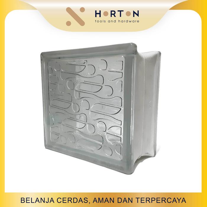 Gambar Glass Block Mulia / Glass Block KACA /  Glass blok per PCS - PARANG dari Horton Tools undefined Tokopedia