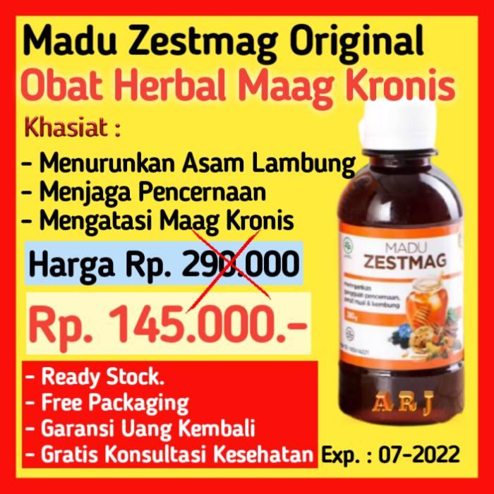Jual Madu Zestmag Obat Herbal Maag Mengatasi Gangguan Magh Kronis Akut Bpom Kota Bekasi Pedeherbal Tokopedia