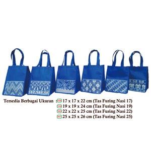 Gambar Tas Kain Kado Hadiah Furing Belanja Seminar Motif Random Biru - 25 dari Rahmah Tas Kertas dan Kemasan undefined Tokopedia