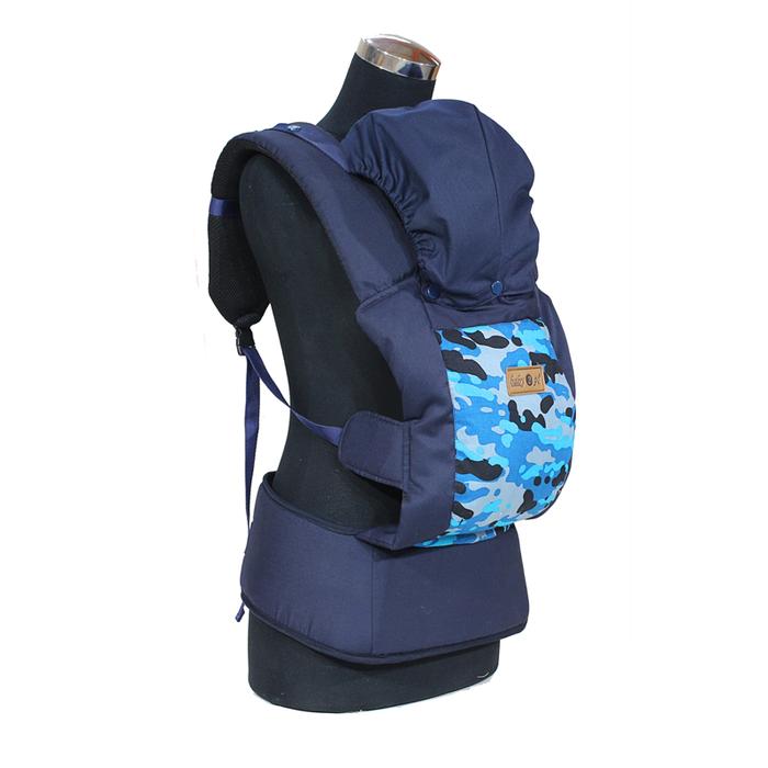 Gambar Baby 2 Go Carrier M-Shape Army Series - B2G1112 - Biru dari Babyscots undefined Tokopedia