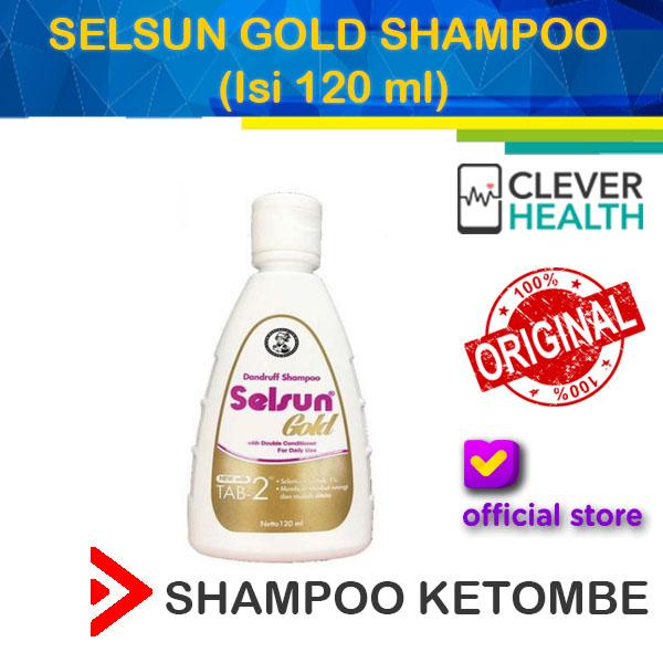 Gambar SELSUN GOLD SHAMPOO 120 ML / SHAMPOO ANTI KETOMBE dari CleverHealth undefined Tokopedia