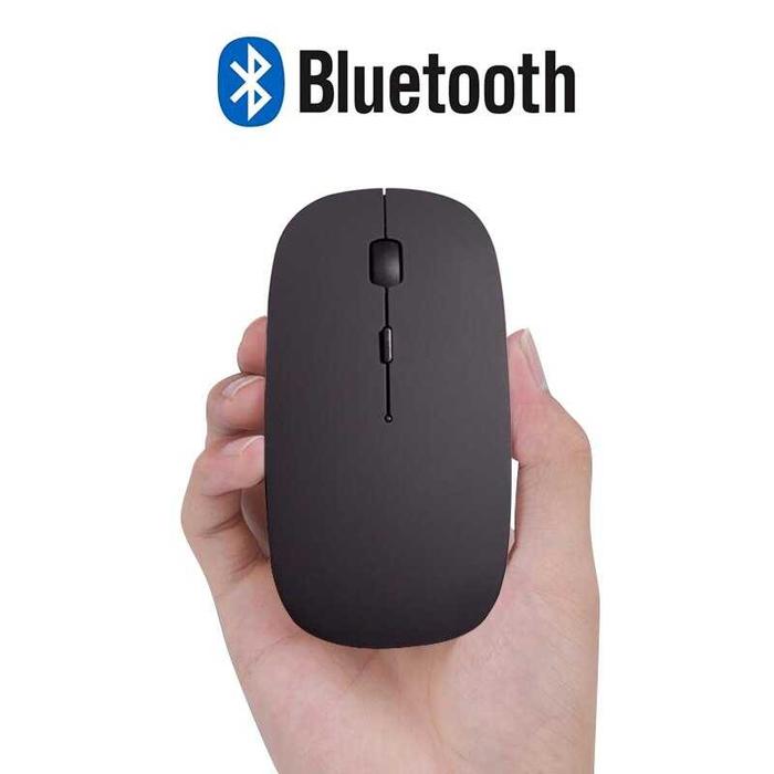 Gambar Premium Wireless Mouse Bluetooth Rechargeable Mouse for PC/Laptop/IPad - Hitam dari RayaMegaStore undefined Tokopedia