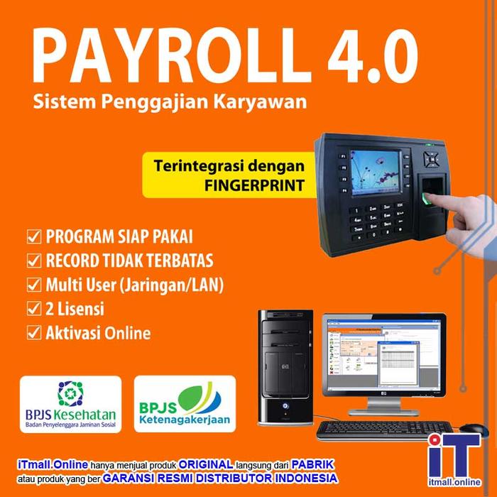 Gambar Software Program Gaji Absensi Payroll Karyawan Original Lisensi Resmi dari iTmallOnline undefined Tokopedia