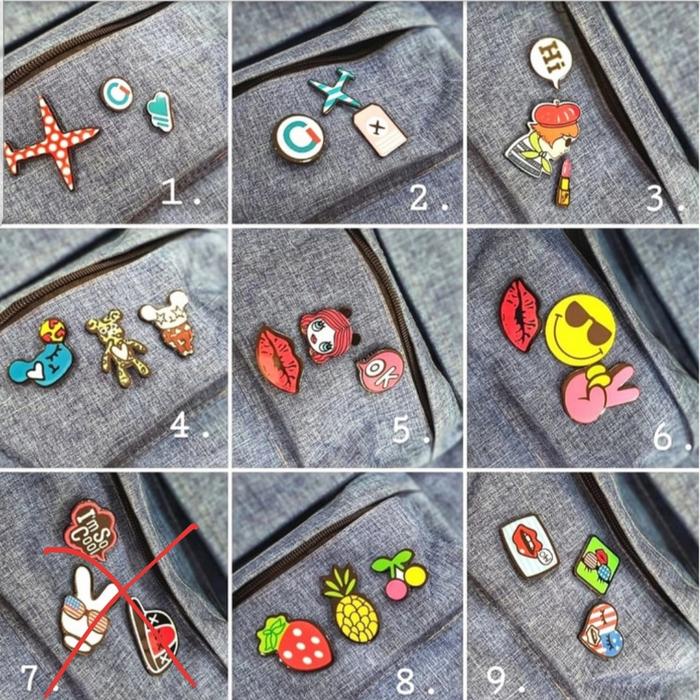 Gambar Bros Pin Karakter Kartun Baju Tas dari Xuping Jewelry Indonesia undefined Tokopedia