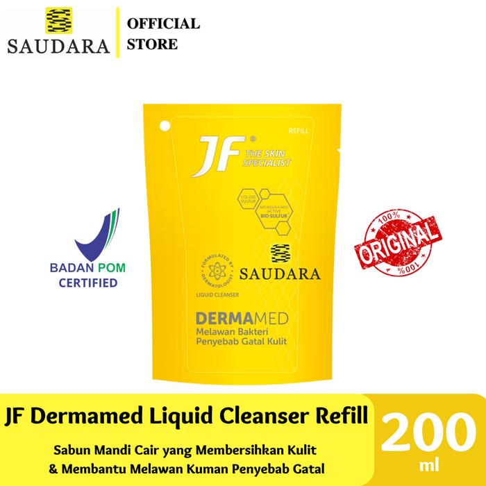 Gambar JF Sulfur Body Wash Liquid Refill Dermamed, GreenCool, BlueOcean 200Ml - Dermamed dari Saudara Official Store undefined Tokopedia