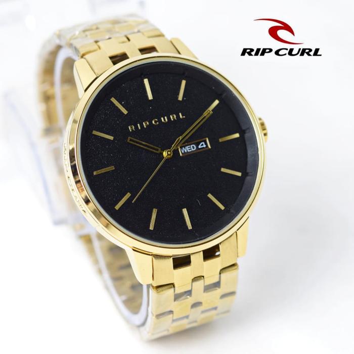 Gambar JAM TANGAN PRIA RIPCURL BRAND SIDE EMBOS EXLUSIVE - GOLD dari SEMBILAN WATCH undefined Tokopedia
