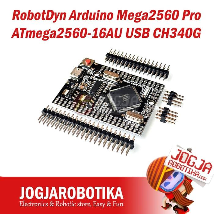 Gambar RobotDyn Arduino Mega 2560 Mega2560 Pro ATmega2560-16AU USB CH340G dari Jogjarobotika undefined Tokopedia