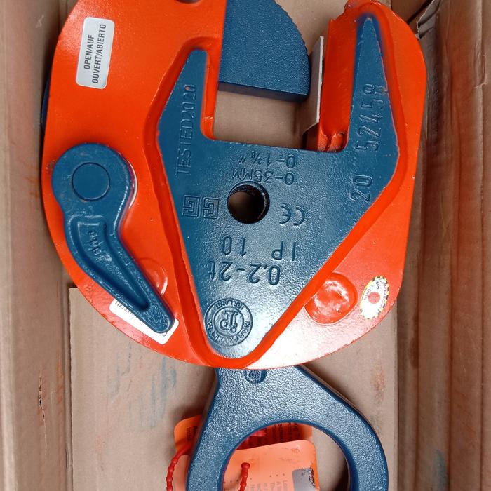 Crosby IPU10 Universal Vertical Plate Clamp With Swivel, 59 OFF