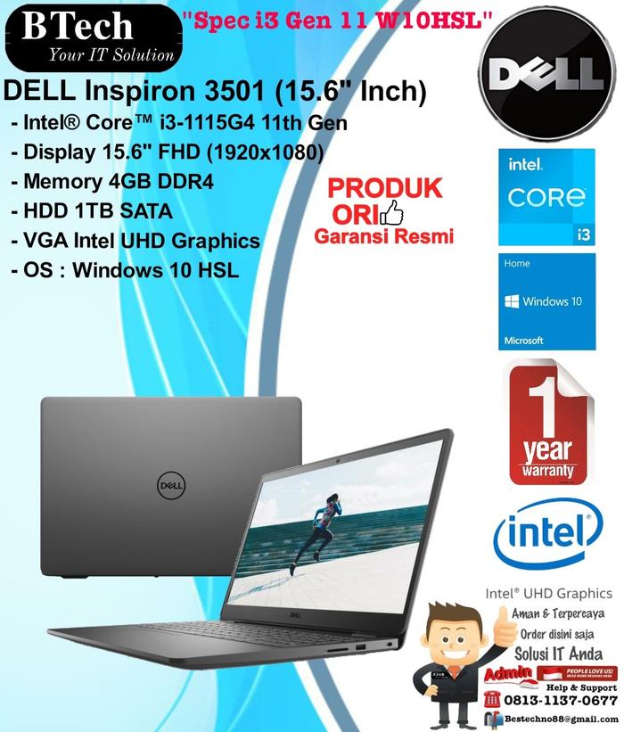 Core I3 10th Gen 3501 Dell Price 10th Gen Laptop 3501 Dell Dell