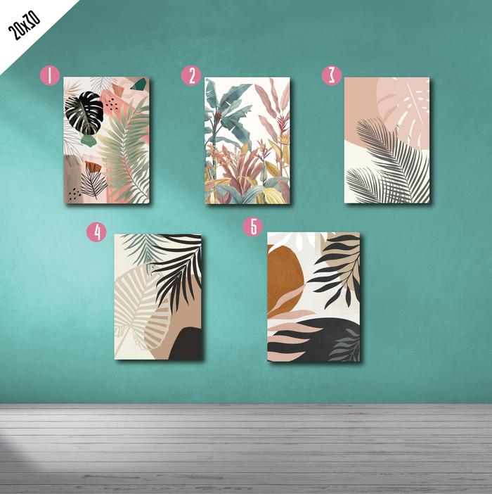 Gambar Hiasan Dinding Poster MDF 20x30 cm - Tropical - Random dari audiprasetya undefined Tokopedia