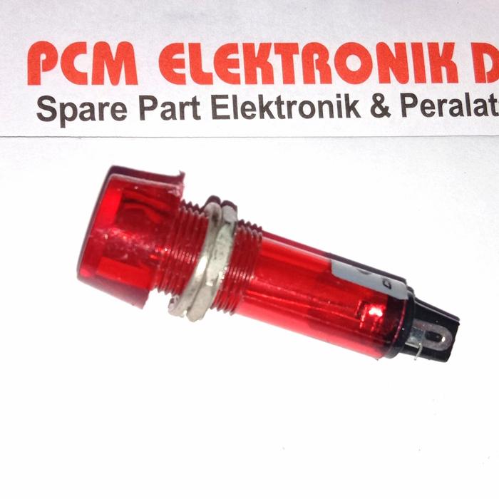 Gambar Lampu Panel 220V 220VAC Pilot Indikator Lampu Indicator Lamp 10mm - Merah dari PCM ELEKTRONIK DEPOK undefined Tokopedia