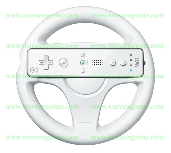 Gambar Nintendo Wii Steering Wheel Shell (Wii Remote Controller not included) - Putih dari waroengame M2SQ undefined Tokopedia