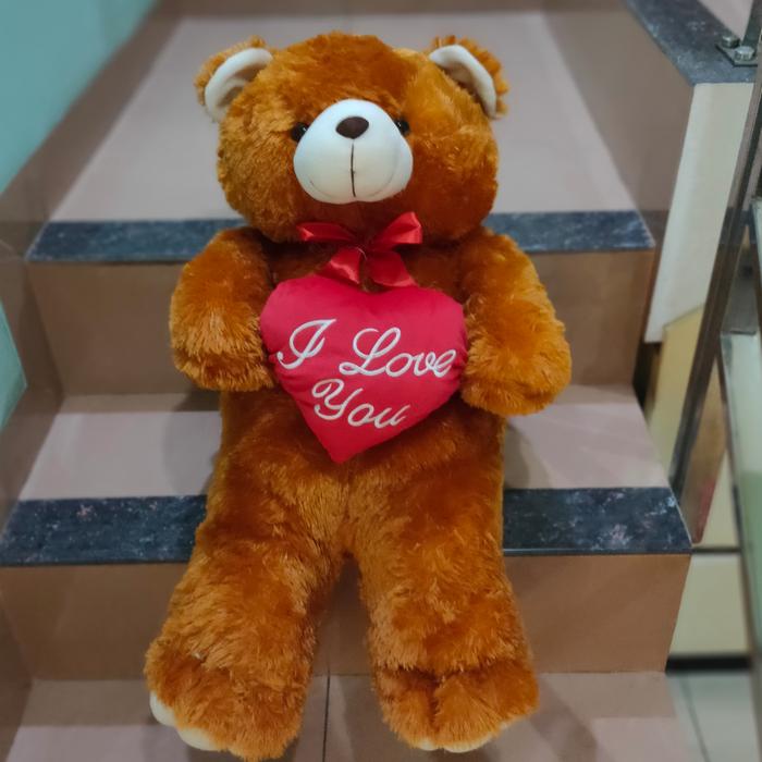 Gambar Boneka bear love l love you besar - Cokelat dari cempaka onlineshop_NEW undefined Tokopedia