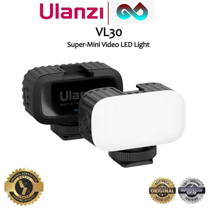 Gambar Ulanzi VL30 Super Mini Video LED Light for Smartphone Camera etc dari GemilangDigital undefined Tokopedia