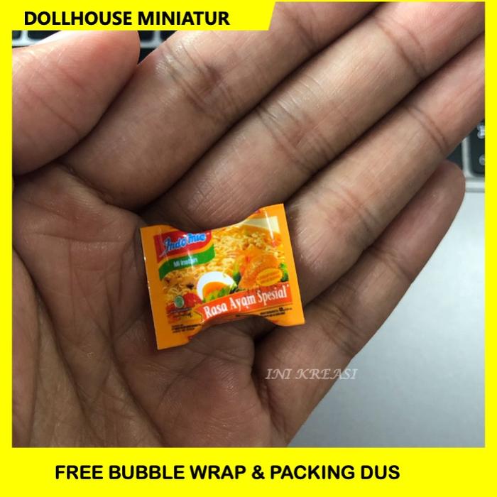 Gambar DOLLHOUSE MINIATUR MAINAN BONEKA BARBIE INDOMIE - AYAM SPECIAL dari inikreasi undefined Tokopedia