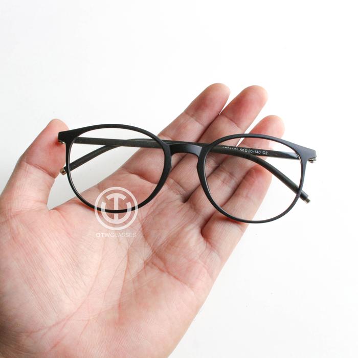 Gambar YOSHUKA HITAM Kacamata Anti Radiasi HP Komputer Photochromic - FRAME AJA, MATA NORMAL dari KACAMATA OTW GLASSES undefined Tokopedia