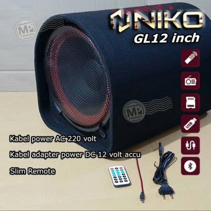 Jual Speaker Aktif Niko Gl 12 Subwoofer 12 Inch Kota Semarang Tirta Houseware Tokopedia