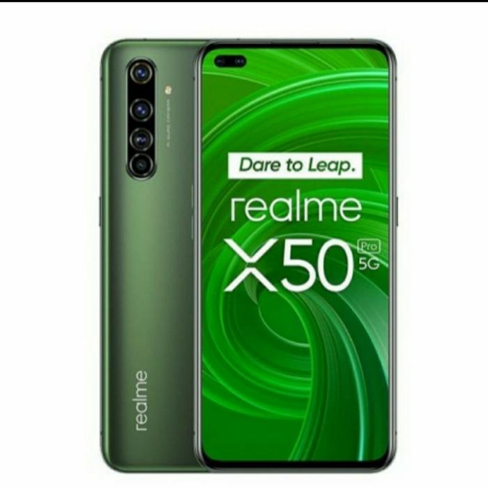 Gambar Realme X50 Pro [ 5G ] 12/256GB Garansi Resmi 100% Segel - GREEN dari Hendri Celular undefined Tokopedia